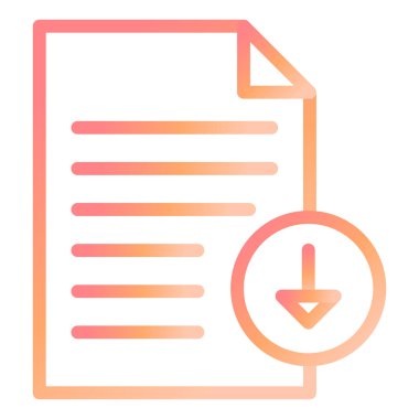 Modern simge vektör illüstrasyonu indir 