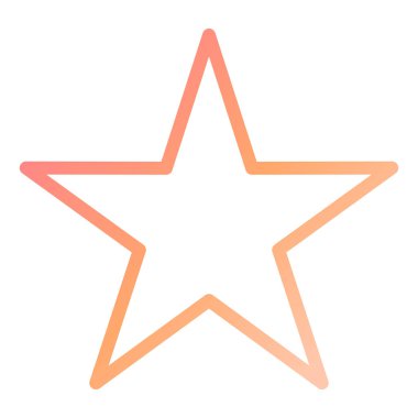 yıldız modern simge vektör illüstrasyonu 