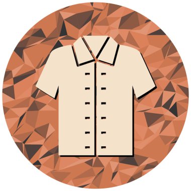 moda ceket vektör simgesi