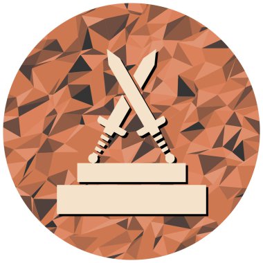 Kılıçlı bir bıçağın resmi.