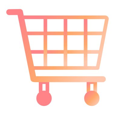 Tramvay. Web simgesi basit illüstrasyon 