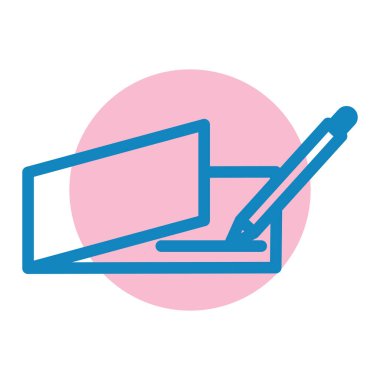 Banka çeki. Web simgesi basit illüstrasyon