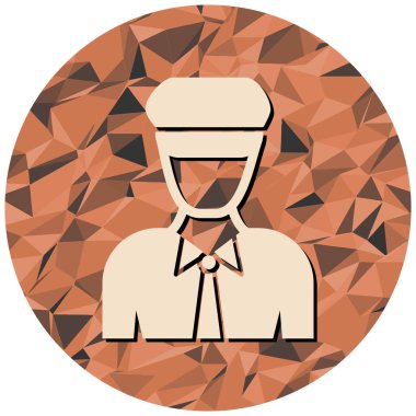 Takım elbiseli bir adamın vektör çizimi