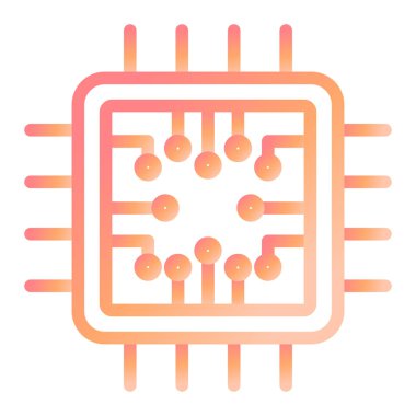 devre modern simge vektör illüstrasyonu