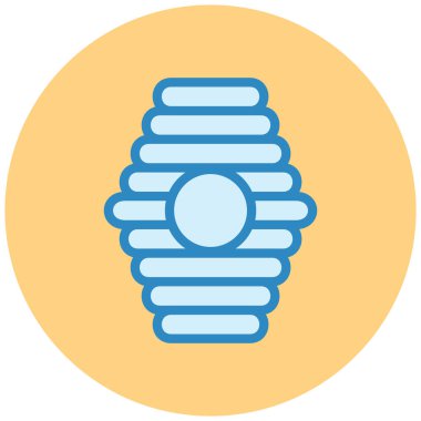 şirin çizgi film simgesinin vektör illüstrasyonu