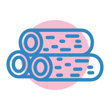 Bir paten simgesinin vektör illüstrasyonu