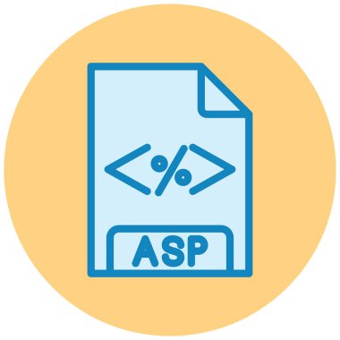 dosya biçimi simgesi, vektör illüstrasyonu