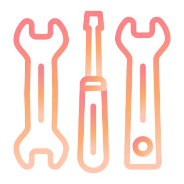 araçlar modern simge vektör illüstrasyonu 