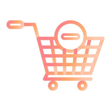 Alışveriş arabası çizimi