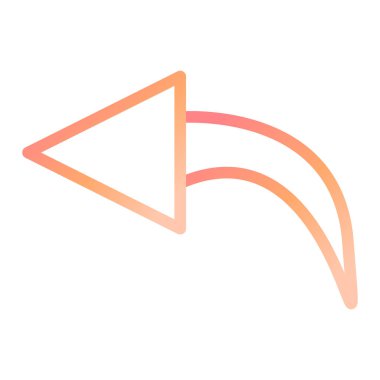 Modern simge vektör resimlemesini geri al 