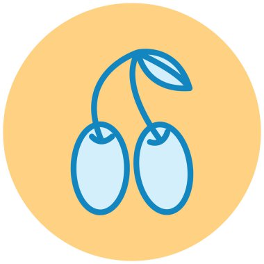 lemon. Web simgesi basit illüstrasyon