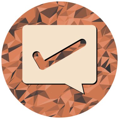 Konuşma baloncuğunun vektör çizimi