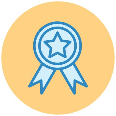 Ödül. Web simgesi basit illüstrasyon