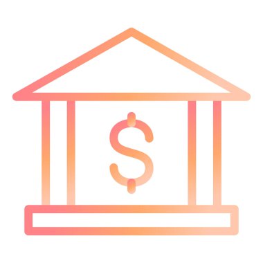 Banka binası. Basit tasarım