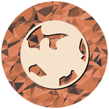 Cadılar Bayramı partisi ikonu. Web için korkunç canavar vektör simgelerinin düz çizimi