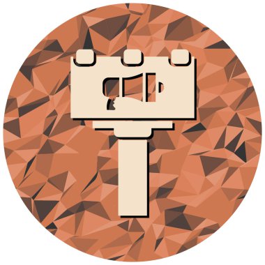 seo modern simgesinin vektör illüstrasyonu