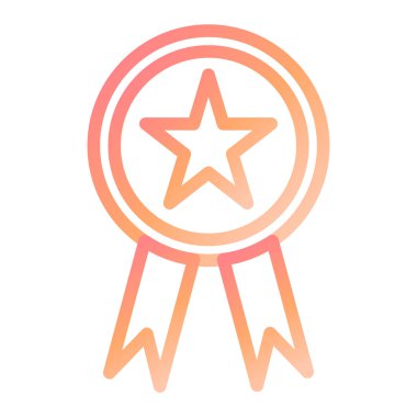 ödül simgesi vektör illüstrasyonu