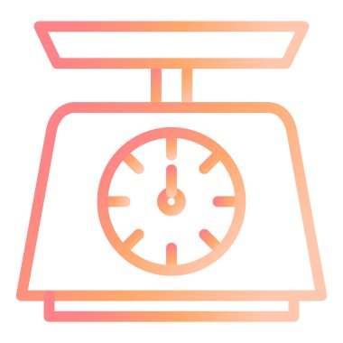 Ağırlık Ölçekleme Modern simge vektör çizimi 