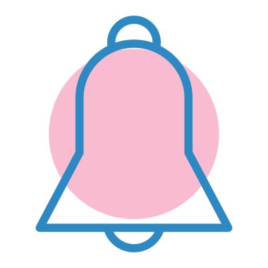 Zil. Web simgesi basit illüstrasyon