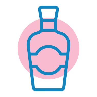 Şişe. Web simgesi basit tasarım