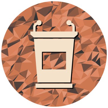 Modern b 'nin vektör illüstrasyonu eksik simgesi