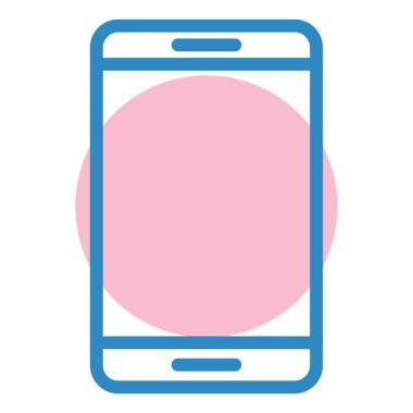 Cep telefonu. Basit resimleme