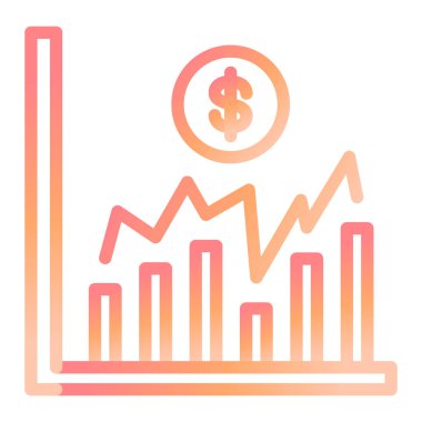 Mali büyüme grafiği. Basit resimleme