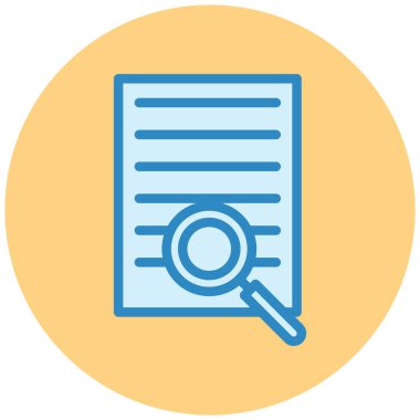 Ara. Web simgesi basit tasarım