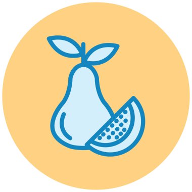 lemon. Web simgesi basit illüstrasyon