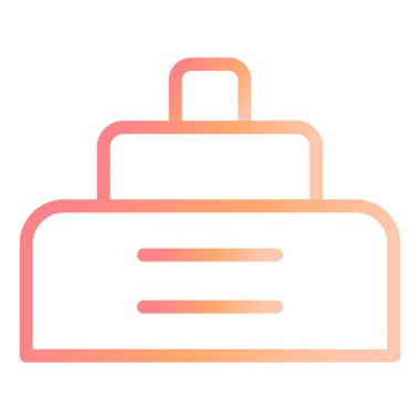 Patlayıcı Mayın Modern ikon vektör çizimi 