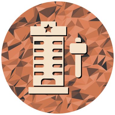 Basit vektör illüstrasyonu, web simgesi 