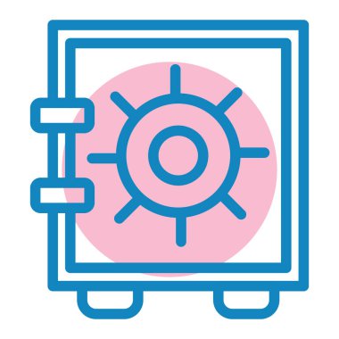 Güvenlik sistemi. Basit resimleme