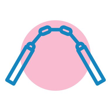 Spor ve moda simgesinin vektör illüstrasyonu