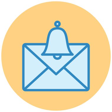 Mektup. Web simgesi basit illüstrasyon