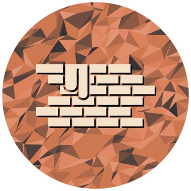 Yazılı tuğla duvar 