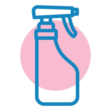 Sprey. Web simgesi basit tasarım