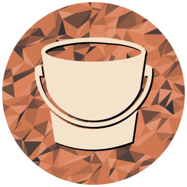 Askeri bıçak ikonu. vektör illüstrasyonu