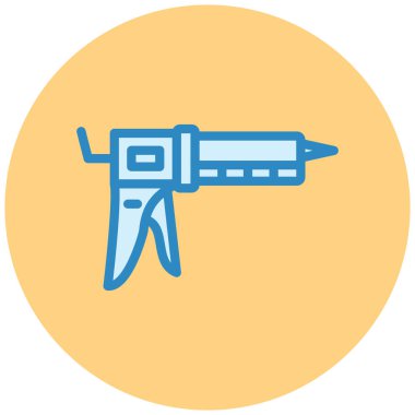 Silah. Web simgesi basit illüstrasyon