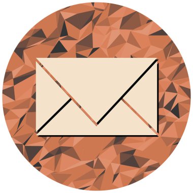 posta simgesi, vektör illüstrasyonu