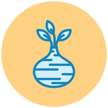 Pancar kökü simgesi, vektör illüstrasyonu basit tasarım