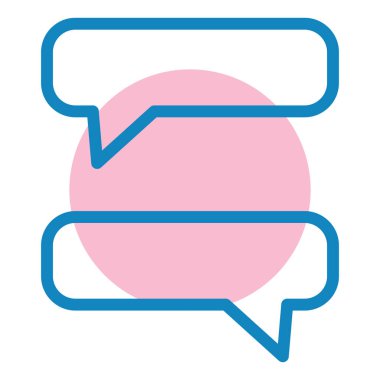 Sohbet balonu Basit resimleme