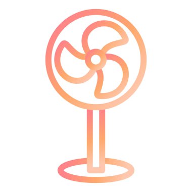 fan simgesi vektör illüstrasyonu