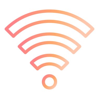 wifi modern ikon vektör çizimi 
