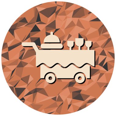 servis simgesi vektör illüstrasyonu