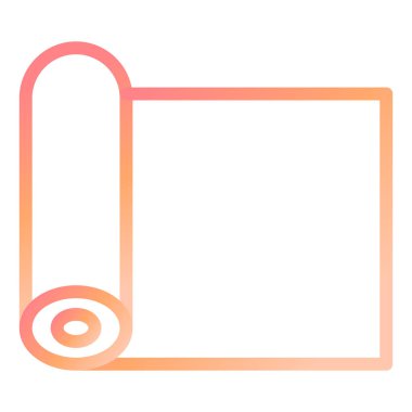 Mat modern simge vektör illüstrasyonu 