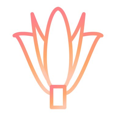 Mısır. Web simgesi basit illüstrasyon 