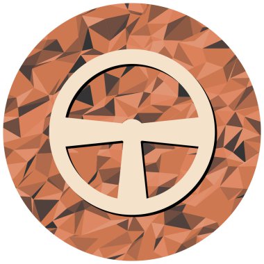 Güzel bir simgenin vektör illüstrasyonu