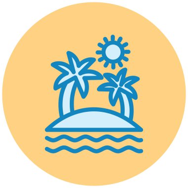 Kumsal. Web simgesi basit illüstrasyon