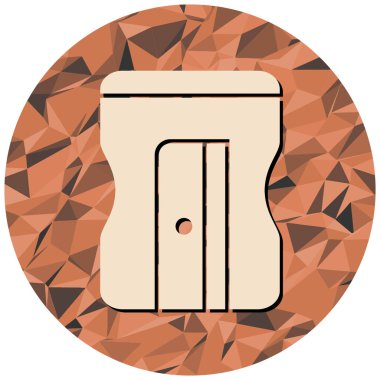 kalem açacağı simgesi, vektör illüstrasyonu basit tasarım