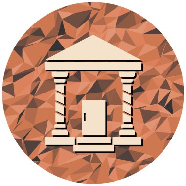 adliye binası simgesi modayı izole etti